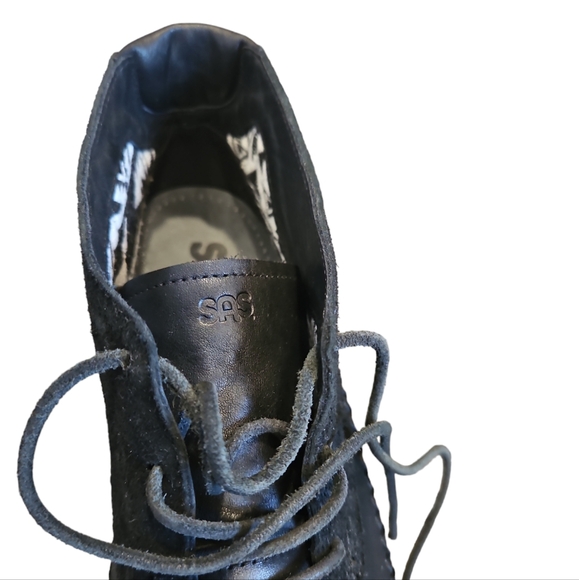 SAS Kich Lace Up Ankle Boot Leather Size 9M Women - Picture 11 of 13